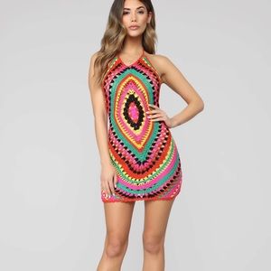 Fashion nova Jamaican crochet dress